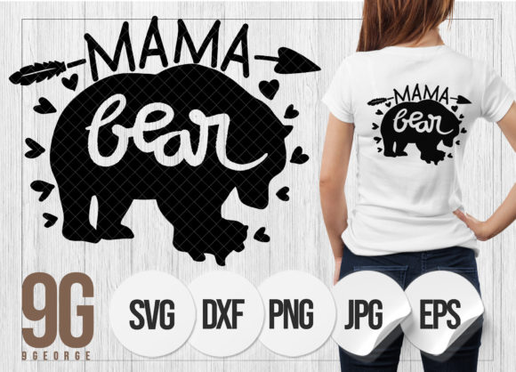 Mama Bear. Graphics & Crafts
