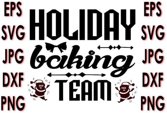 Potholder Quote Design, Holiday Baking T