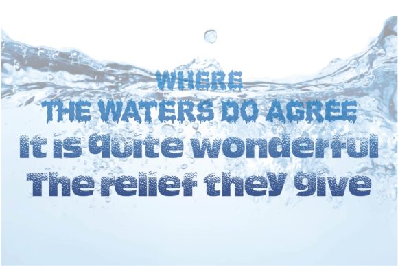 Where the Waters Do Agree Quote Graphics for Crafts